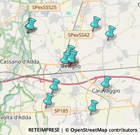 Mappa Via Scuole, 24047 Treviglio BG, Italia (3.58167)