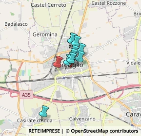 Mappa Via Scuole, 24047 Treviglio BG, Italia (0.85727)