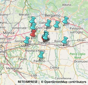 Mappa Via Scuole, 24047 Treviglio BG, Italia (9.02538)