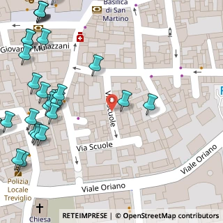 Mappa Via Scuole, 24047 Treviglio BG, Italia (0.08966)