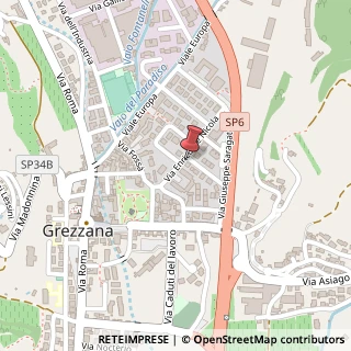Mappa Via Enrico de Nicola, 30, 37023 Grezzana, Verona (Veneto)