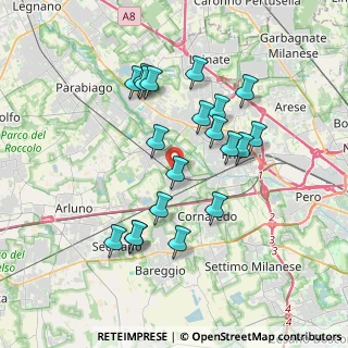 Mappa Via Giuseppe Mazzini, 20010 Pregnana Milanese MI, Italia (3.421)