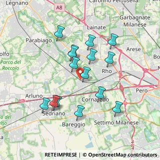 Mappa Via Giuseppe Mazzini, 20010 Pregnana Milanese MI, Italia (3.40067)