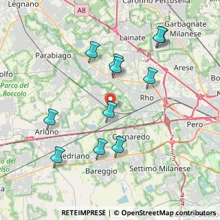 Mappa Via Giuseppe Mazzini, 20010 Pregnana Milanese MI, Italia (4.06636)