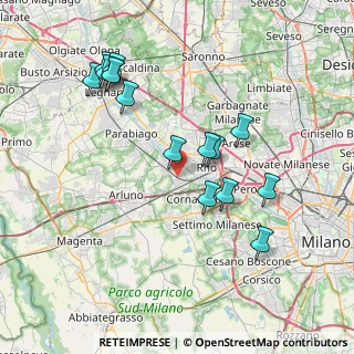 Mappa Via Giuseppe Mazzini, 20010 Pregnana Milanese MI, Italia (7.828)