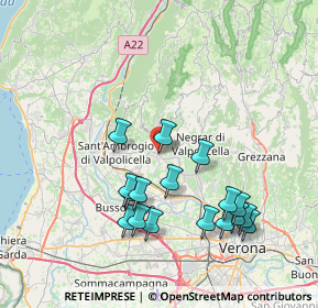 Mappa Via L. V. Beethoven, 37029 San Pietro In Cariano VR, Italia (7.67882)