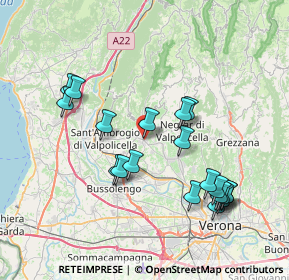 Mappa Via L. V. Beethoven, 37029 San Pietro In Cariano VR, Italia (7.819)