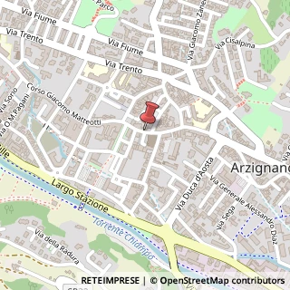 Mappa Corso Giuseppe Mazzini,  22, 36071 Arzignano, Vicenza (Veneto)