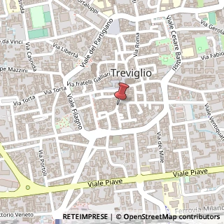 Mappa Via Giacomo Sangalli, 2, 24047 Treviglio, Bergamo (Lombardia)