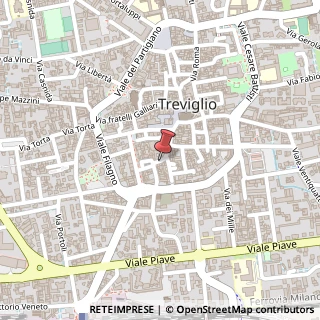 Mappa Via Andrea Verga, 23/A, 24047 Treviglio, Bergamo (Lombardia)