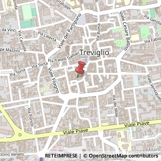 Mappa Via Andrea Verga, 14/bis, 24047 Treviglio, Bergamo (Lombardia)
