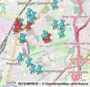 Mappa Via Lombardia, 20099 Sesto San Giovanni MI, Italia (1.068)