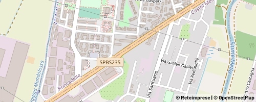 Mappa Castel Mella