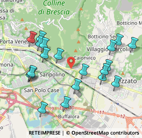 Mappa Via Giuseppe Garibaldi, 25135 Fiesse BS, Italia (2.113)