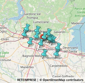 Mappa Via Giuseppe Garibaldi, 25135 Fiesse BS, Italia (7.85467)