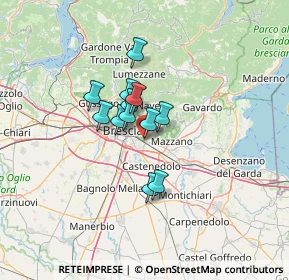 Mappa Via Giuseppe Garibaldi, 25135 Fiesse BS, Italia (8.32833)