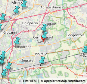 Mappa Via Diaz, 20063 Cernusco sul Naviglio MI, Italia (7.2005)