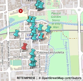 Mappa Via Diaz, 20063 Cernusco sul Naviglio MI, Italia (0.2355)