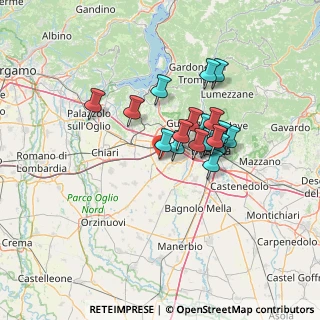Mappa Via Cantarane, 25039 Travagliato BS, Italia (10.161)