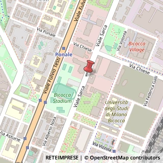 Mappa Viale Sarca, 163, 20126 Milano, Milano (Lombardia)