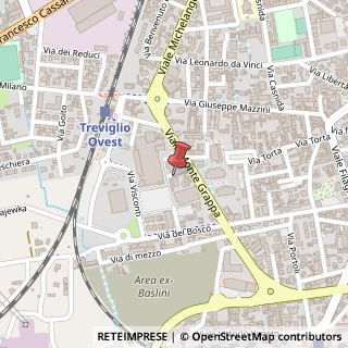 Mappa Viale Monte Grappa, 25, 24047 Treviglio, Bergamo (Lombardia)