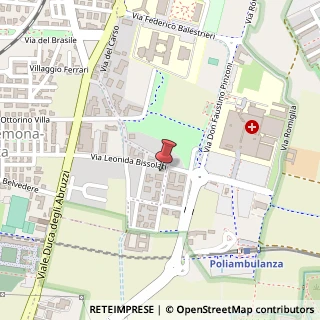 Mappa Via Giacomo Cappellini, 4, 25124 Brescia, Brescia (Lombardia)