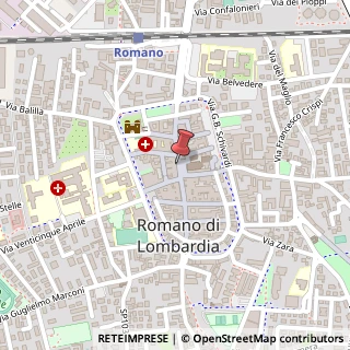 Mappa Via Giovan Rubini Battista, 11, 24058 Romano di Lombardia, Bergamo (Lombardia)