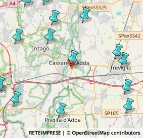 Mappa SP 4c, 20062 Cassano d'Adda MI, Italia (6.06467)