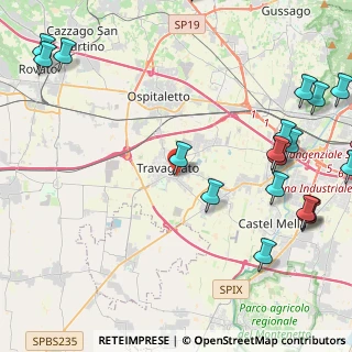 Mappa Via Goffredo Mameli, 25039 Travagliato BS, Italia (6.3)