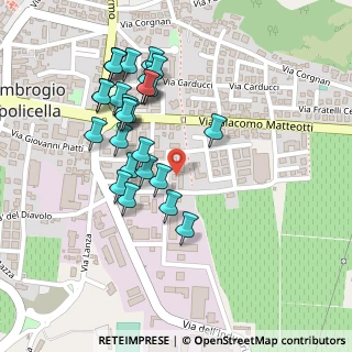 Mappa Via Caduti di Nassirya, 37015 Sant'Ambrogio di Valpolicella VR, Italia (0.225)
