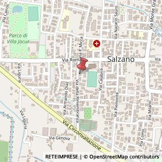 Mappa Viale della Rimembranza, 1, 30030 Salzano, Venezia (Veneto)