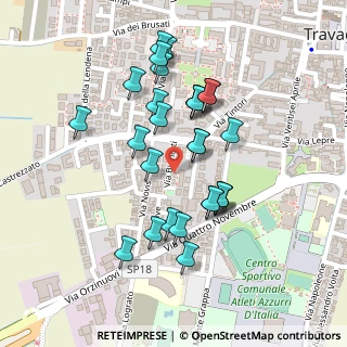 Mappa Via Giuseppe Bignotti, 25039 Travagliato BS, Italia (0.21071)