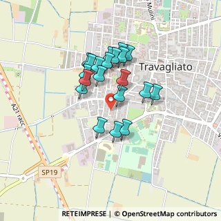 Mappa Via Giuseppe Bignotti, 25039 Travagliato BS, Italia (0.344)