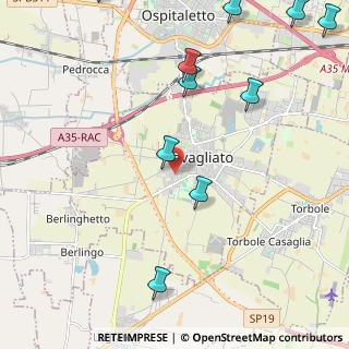 Mappa Via Giuseppe Bignotti, 25039 Travagliato BS, Italia (3.03)