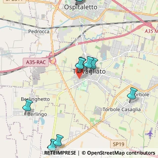 Mappa Via Giuseppe Bignotti, 25039 Travagliato BS, Italia (2.79667)