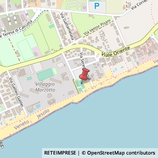 Mappa Via Pietro Orseolo, 30016 Lido di Jesolo VE, Italia, 30016 Jesolo, Venezia (Veneto)
