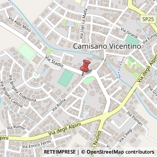 Mappa Via Roma C., 4, 36043 Camisano Vicentino, Vicenza (Veneto)