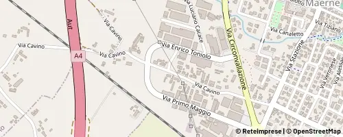 Mappa Martellago