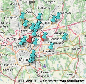 Mappa Via Asti, 20093 Cologno Monzese MI, Italia (6.5)