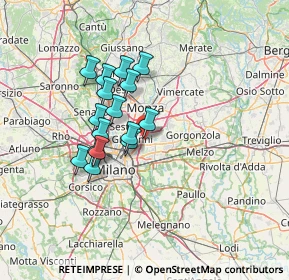 Mappa Via Asti, 20093 Cologno Monzese MI, Italia (10.79813)