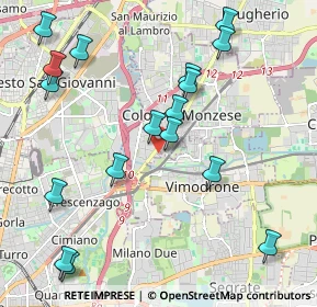 Mappa Via Asti, 20093 Cologno Monzese MI, Italia (2.37353)