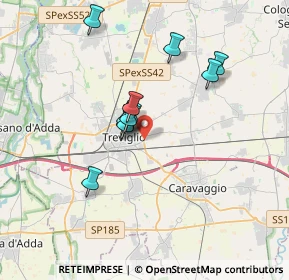Mappa Viale Carlo Porta, 24047 Treviglio BG, Italia (2.82273)