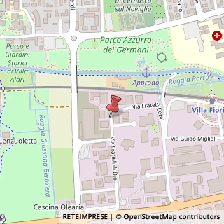 Mappa Via Fratelli di Dio, 2/B, 20063 Cernusco sul Naviglio, Milano (Lombardia)