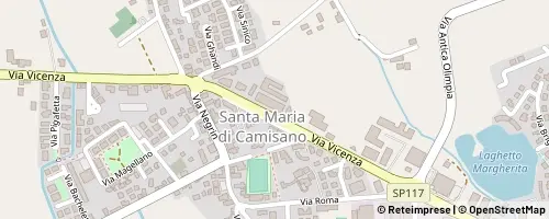 Mappa Camisano Vicentino