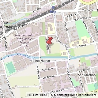 Mappa Via Tonale, 18, 20017 Rho MI, Italia, 20017 Rho, Milano (Lombardia)