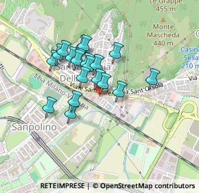 Mappa Via Evangelista Torricelli, 25135 Brescia BS, Italia (0.34)