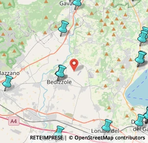 Mappa Via Borghetto, 25081 Bedizzole BS, Italia (7.25474)