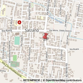 Mappa Via A. De Gasperi, 36, 30030 Salzano, Venezia (Veneto)
