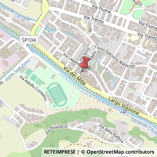 Mappa Via O. M. Pagani, 29, 36071 Arzignano, Vicenza (Veneto)