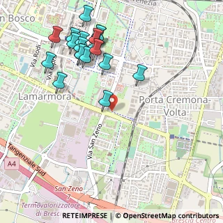 Mappa Via S. Zeno, 25121 Brescia BS, Italia (0.576)